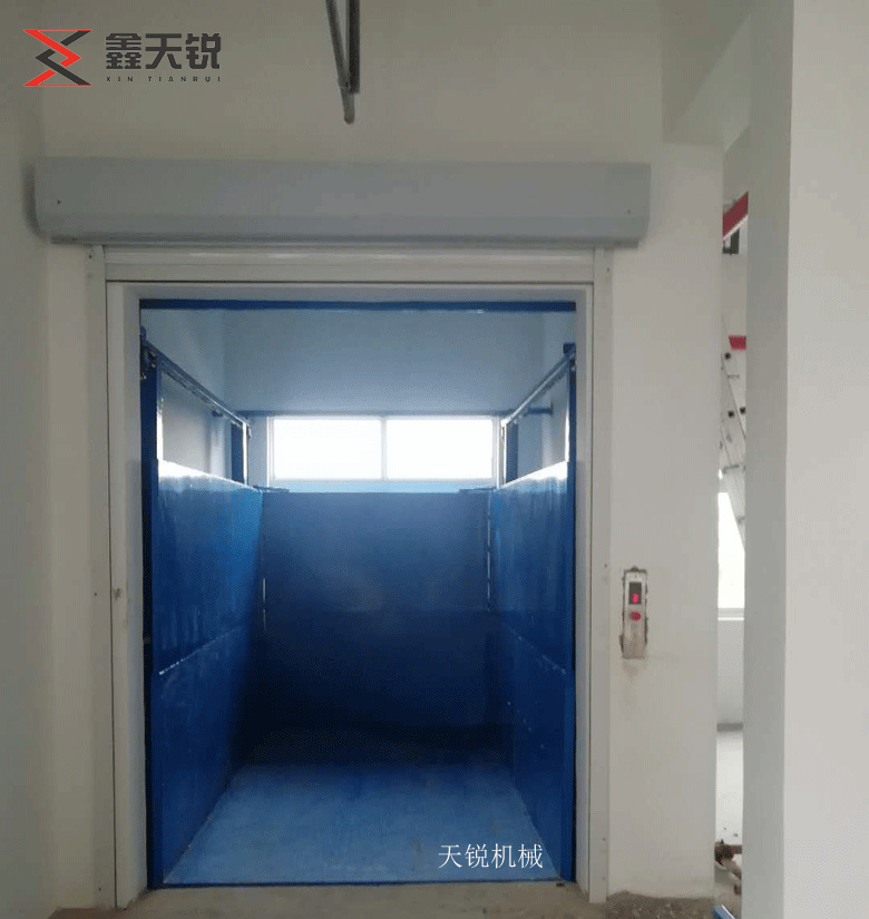 黄冈上货专用导轨式升降货梯